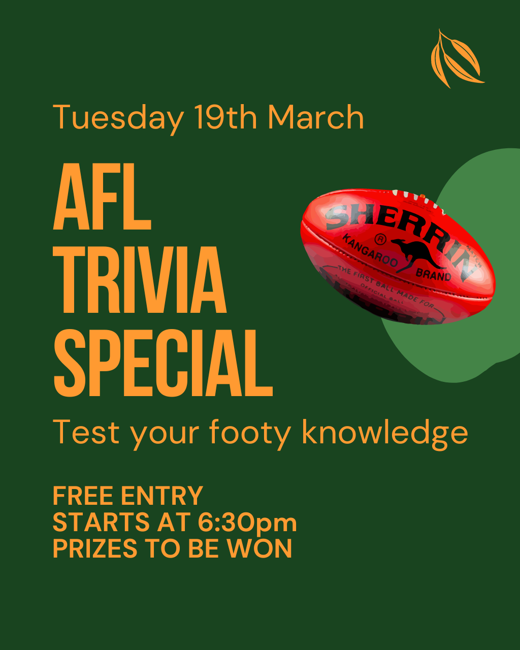 AFL Trivia Special - Lower Plenty Hotel